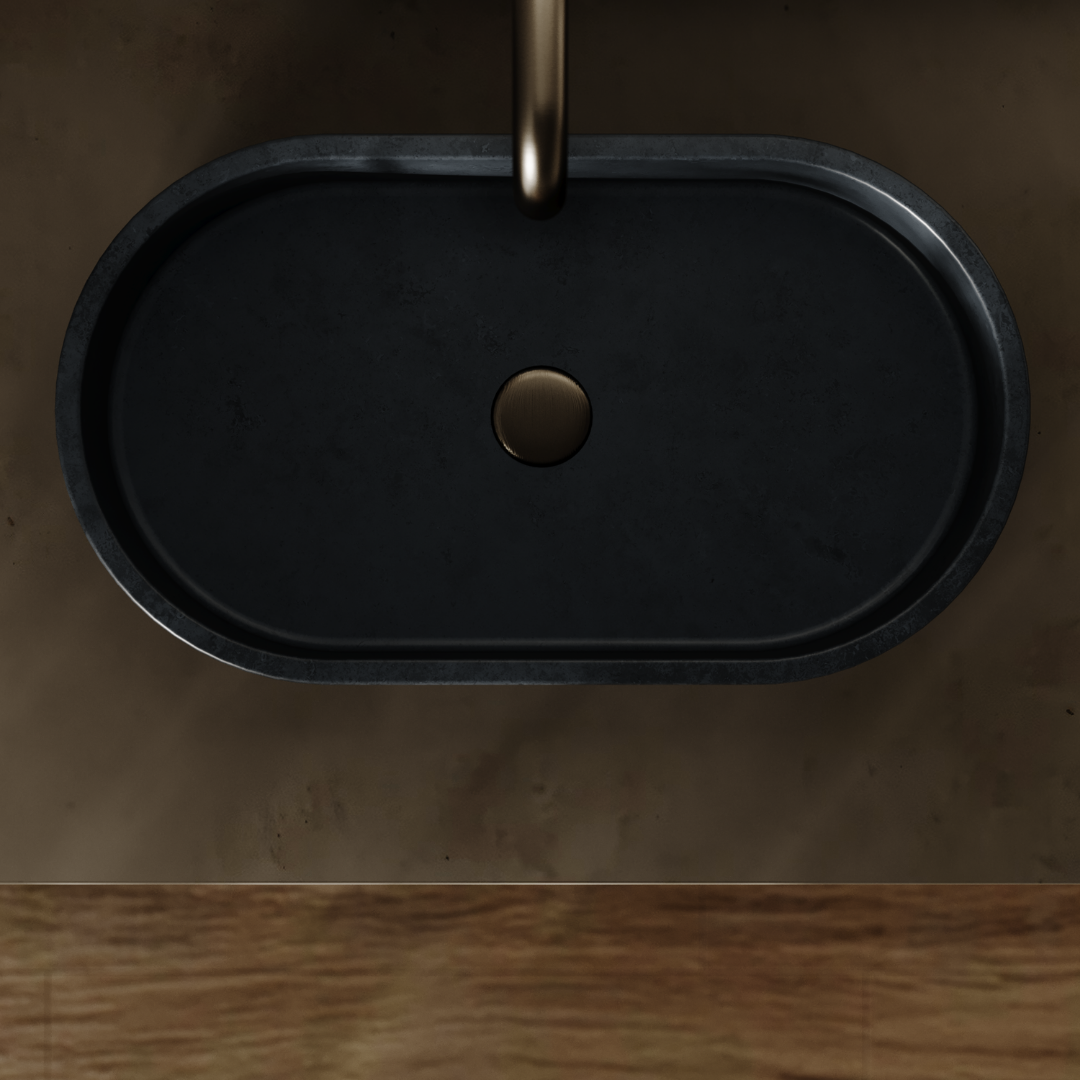 ARO Oval Vessel Sink // ZEITLOS Collection