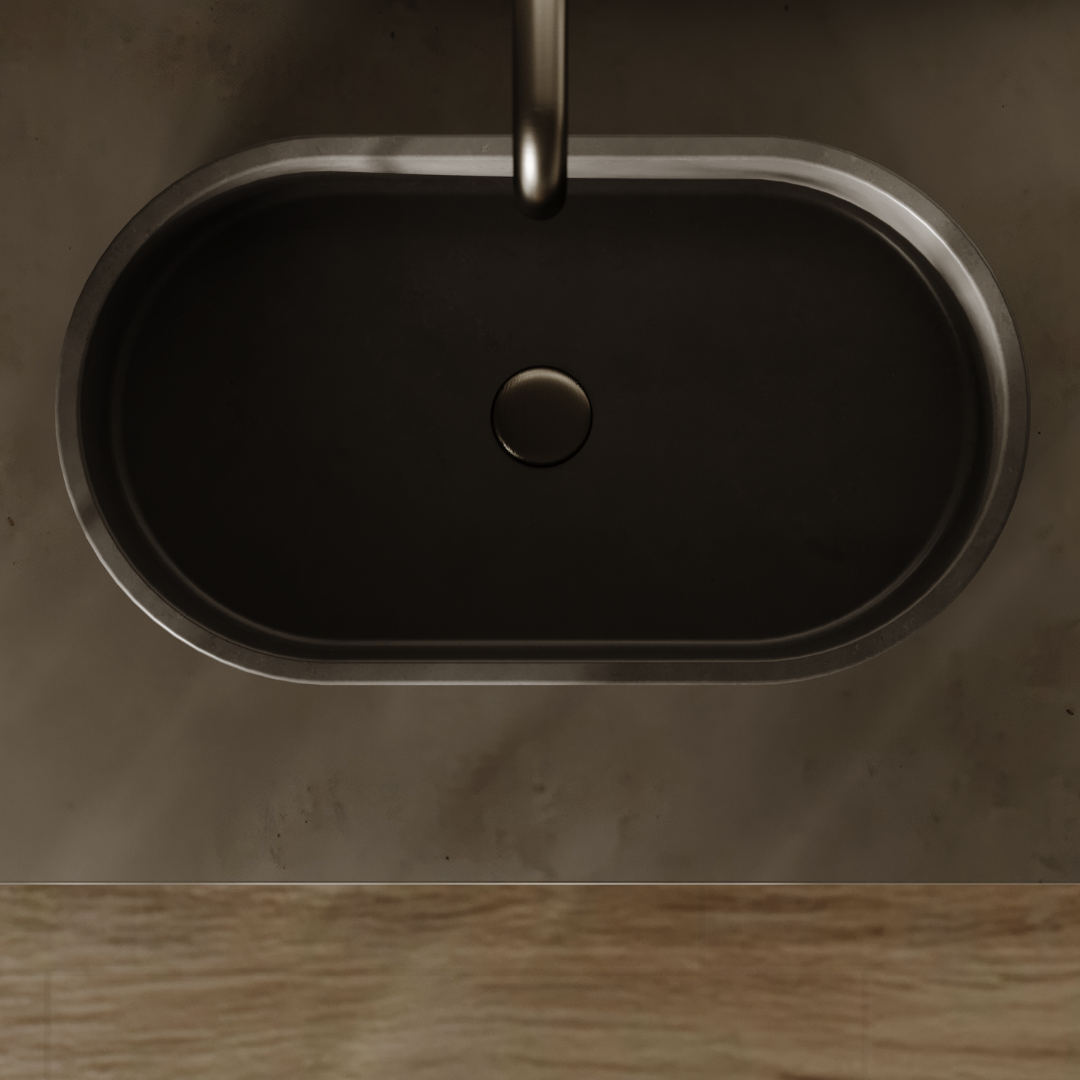 ARO Oval Vessel Sink // ZEITLOS Collection