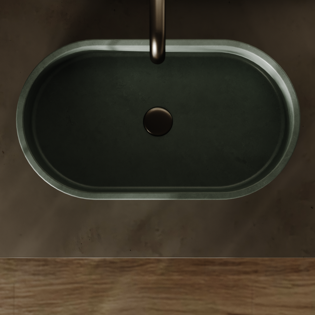 ARO Oval Vessel Sink // ZEITLOS Collection