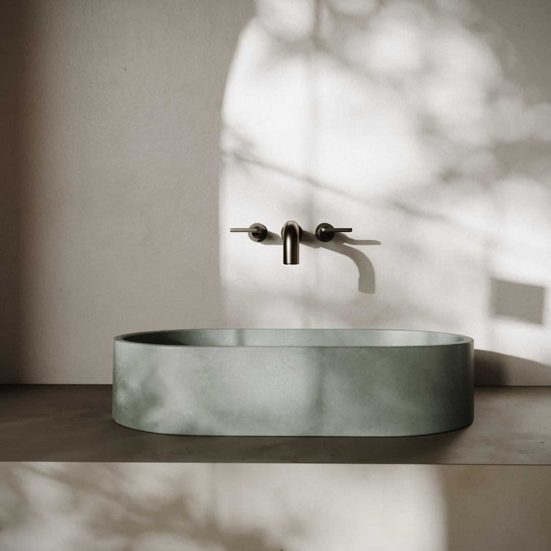 ARO Oval Vessel Sink // ZEITLOS Collection