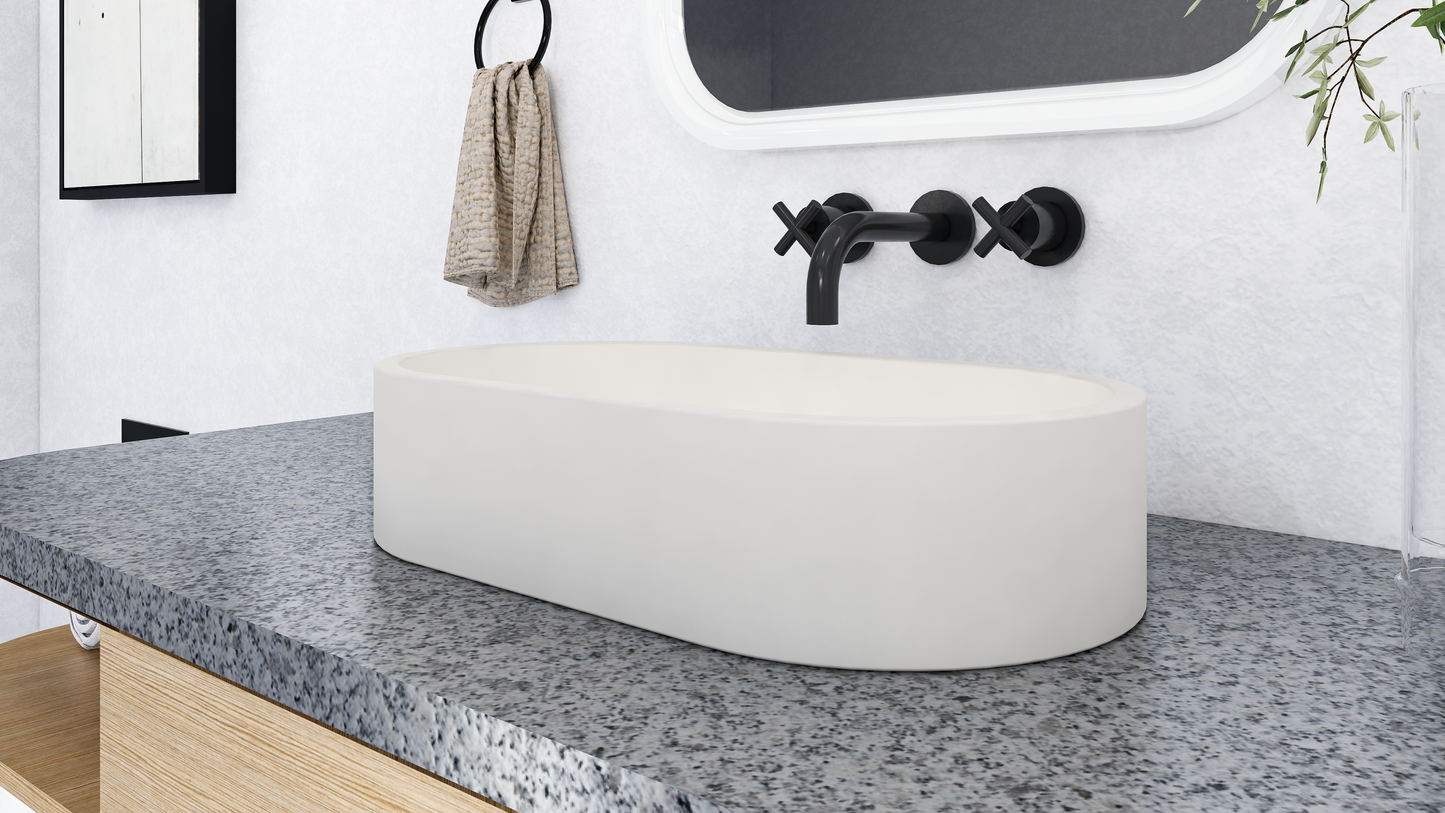 ARO Oval Vessel Sink // ZEITLOS Collection