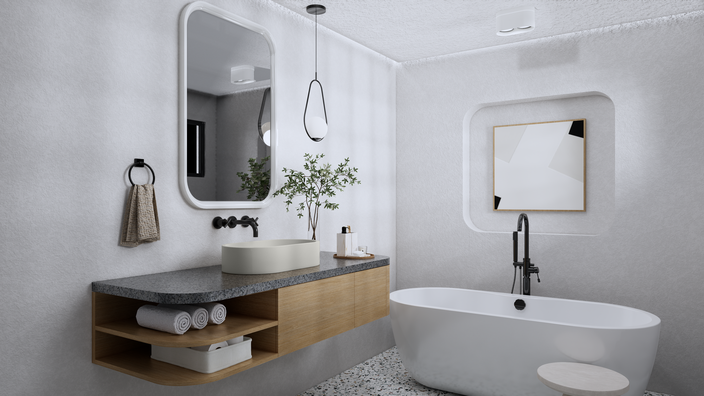 ARO Oval Vessel Sink // ZEITLOS Collection