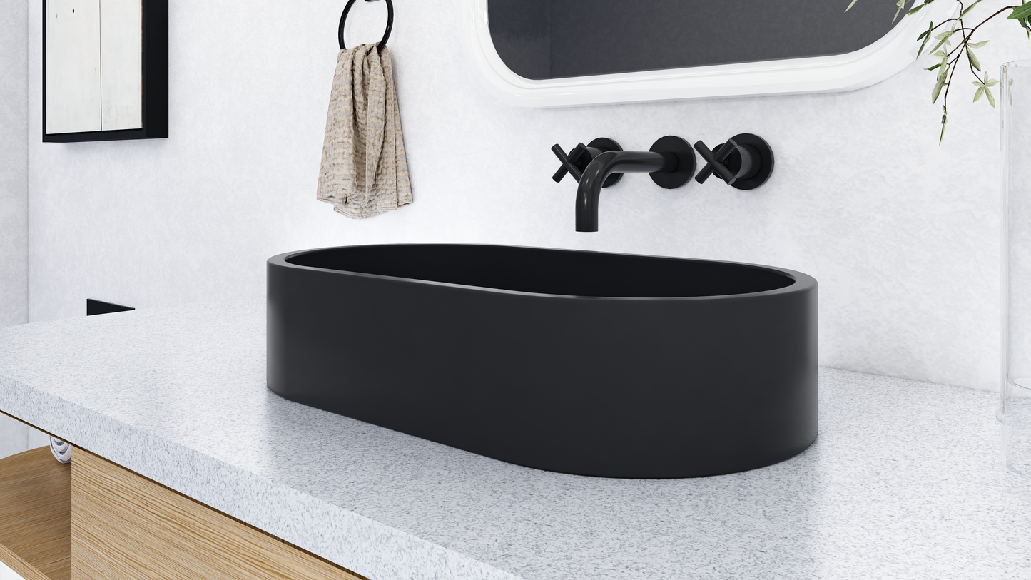 ARO Oval Vessel Sink // ZEITLOS Collection