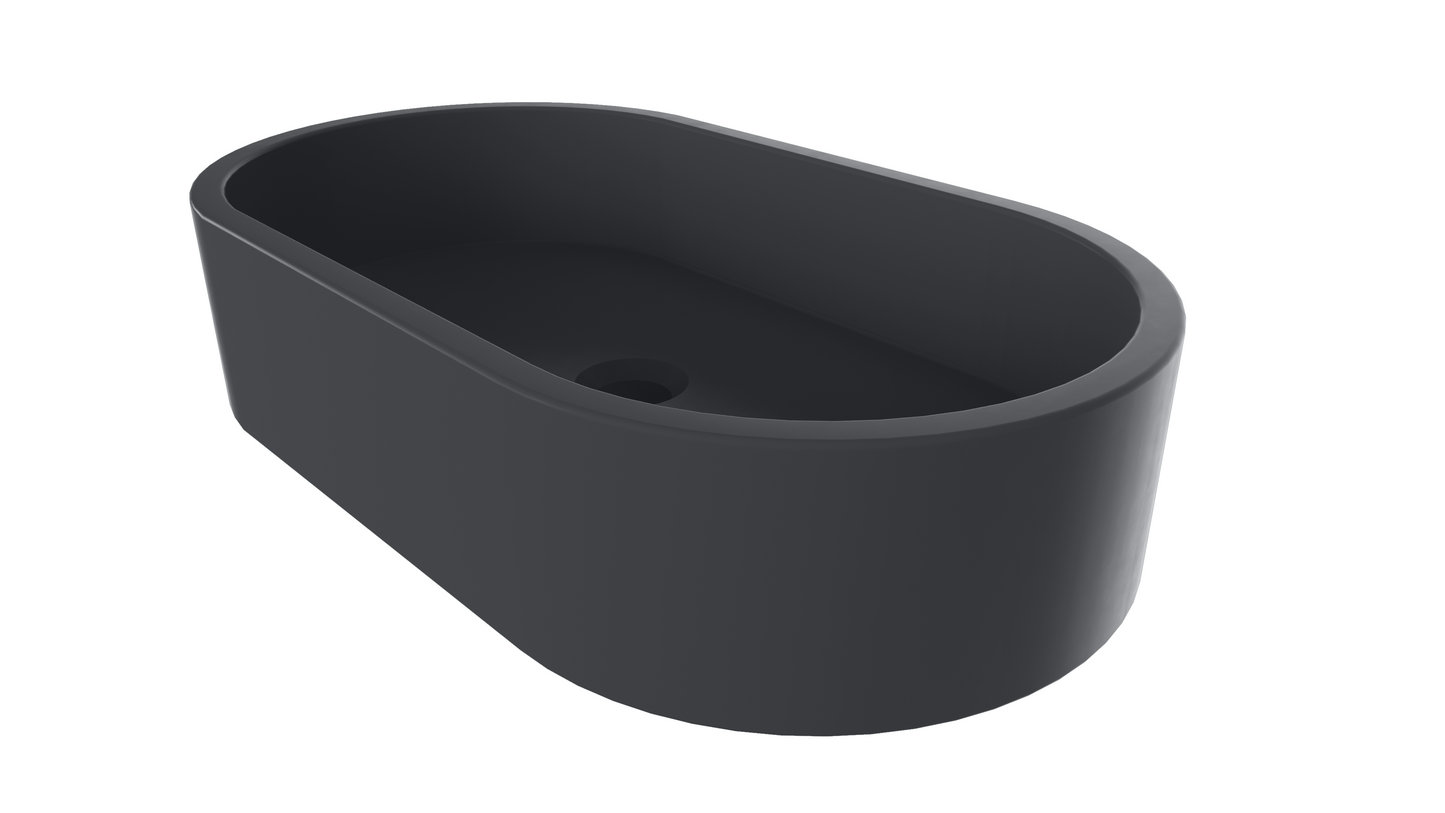 ARO Oval Vessel Sink // ZEITLOS Collection