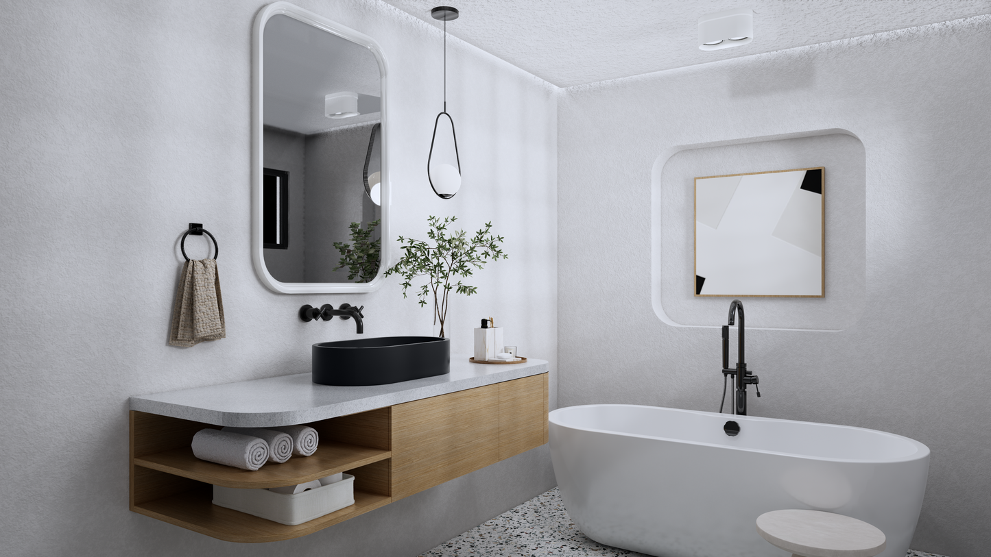 ARO Oval Vessel Sink // ZEITLOS Collection