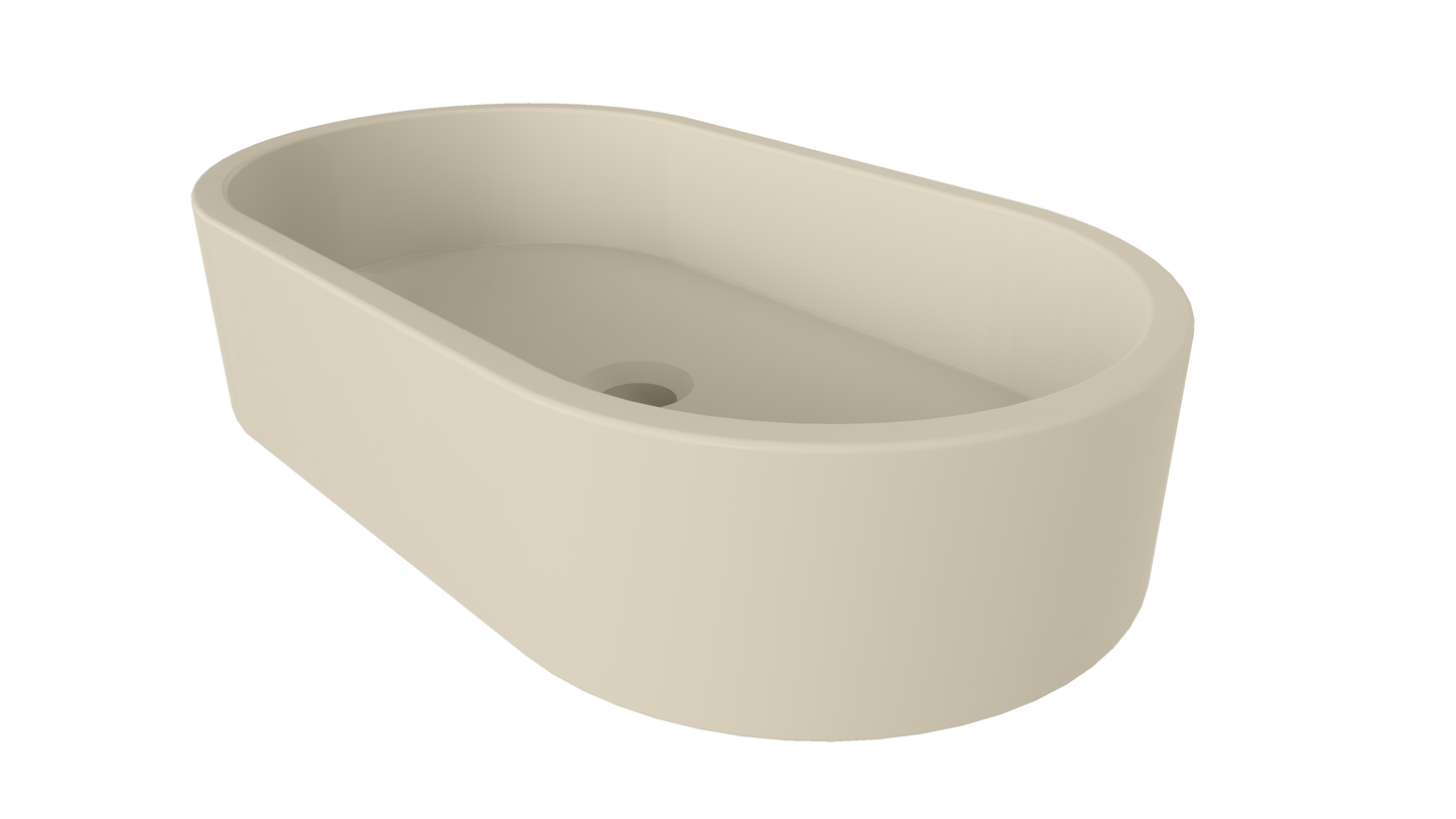 ARO Oval Vessel Sink // ZEITLOS Collection