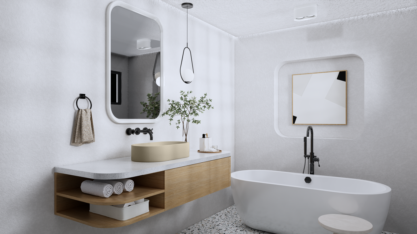 ARO Oval Vessel Sink // ZEITLOS Collection