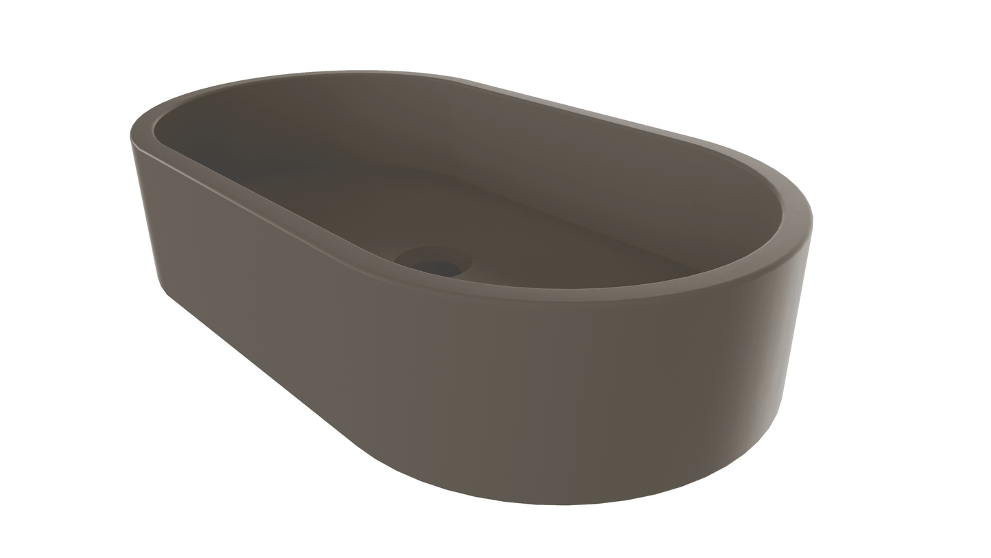 ARO Oval Vessel Sink // ZEITLOS Collection