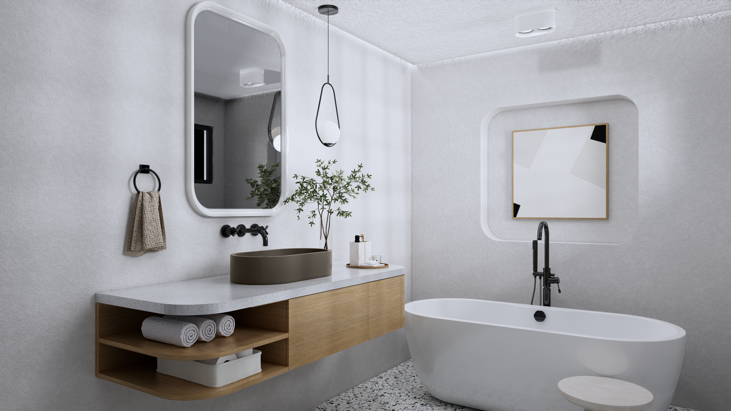 ARO Oval Vessel Sink // ZEITLOS Collection