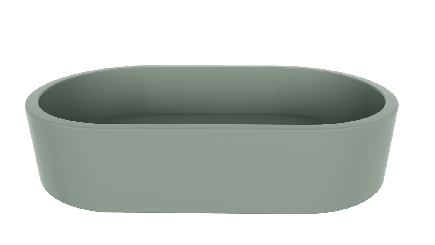 ARO Oval Vessel Sink // ZEITLOS Collection