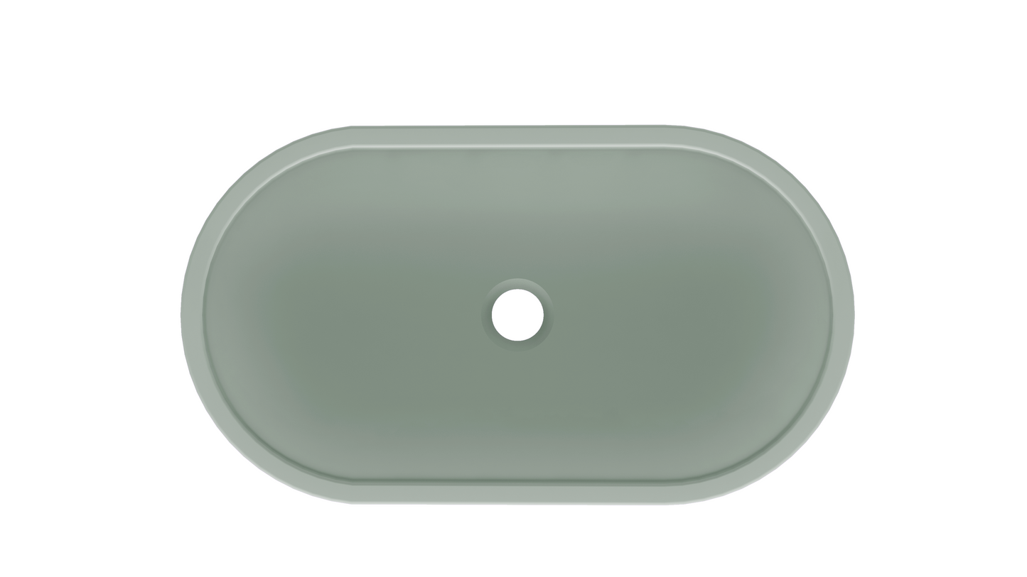 ARO Oval Vessel Sink // ZEITLOS Collection