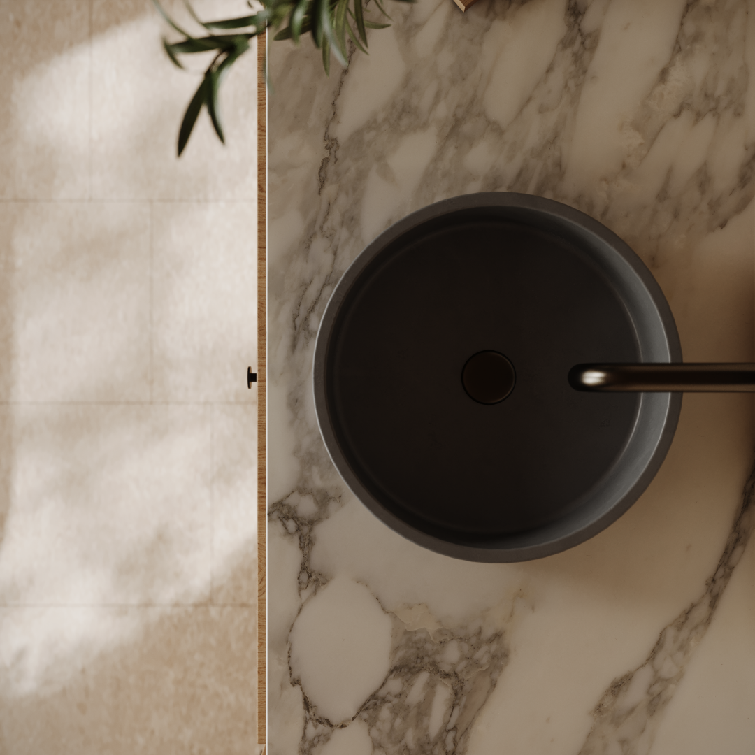 JAS Round Vessel Sink // ZEITLOS Collection