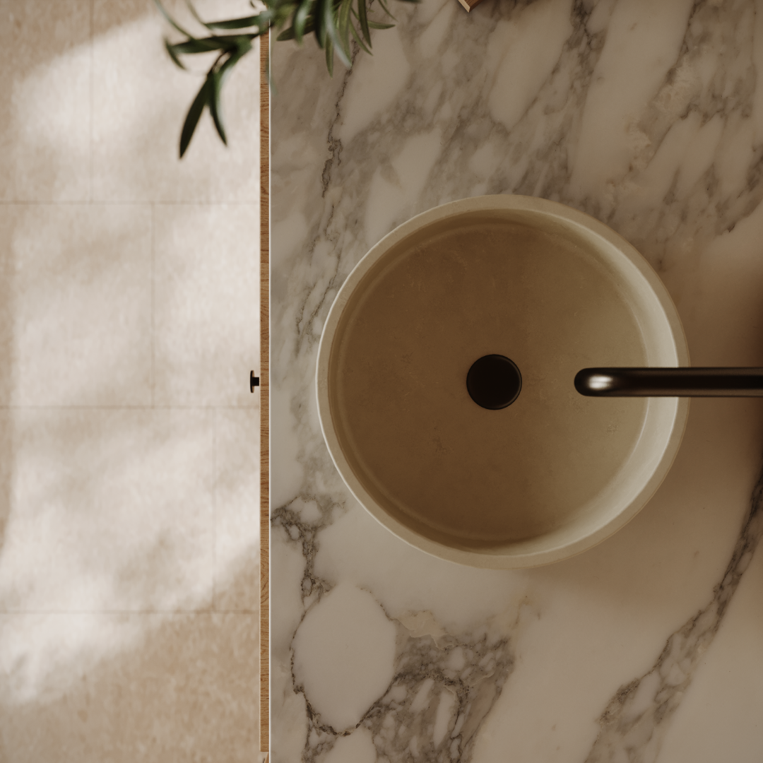 JAS Round Vessel Sink // ZEITLOS Collection