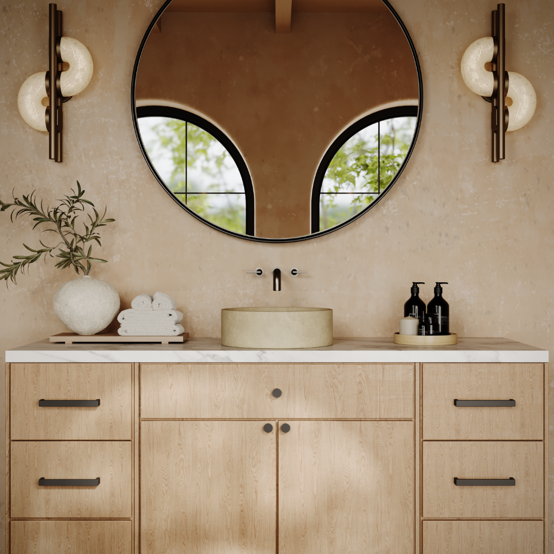 JAS Round Vessel Sink // ZEITLOS Collection