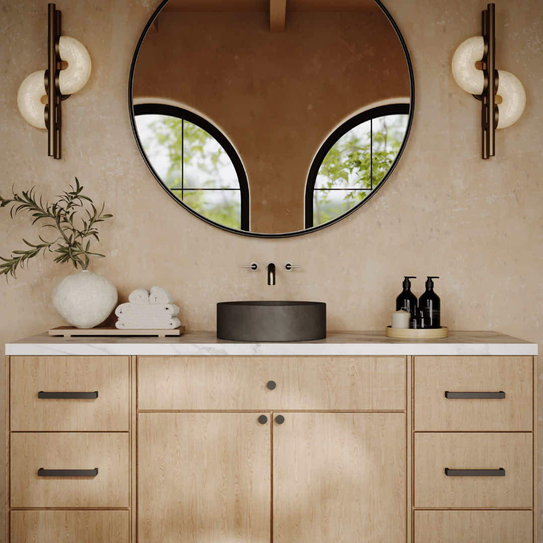 JAS Round Vessel Sink // ZEITLOS Collection