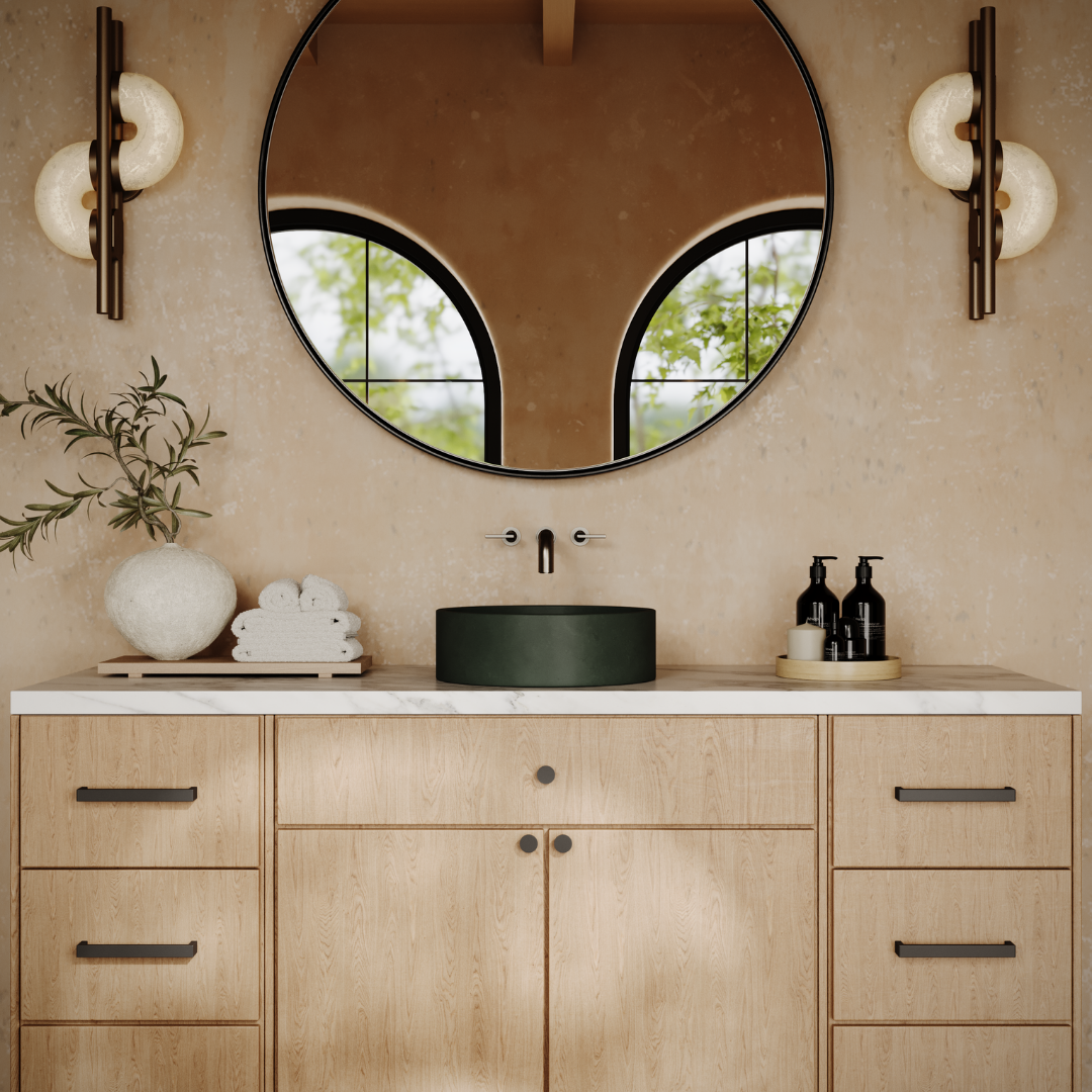 JAS Round Vessel Sink // ZEITLOS Collection