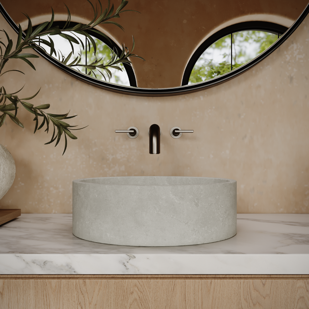 JAS Round Vessel Sink // ZEITLOS Collection