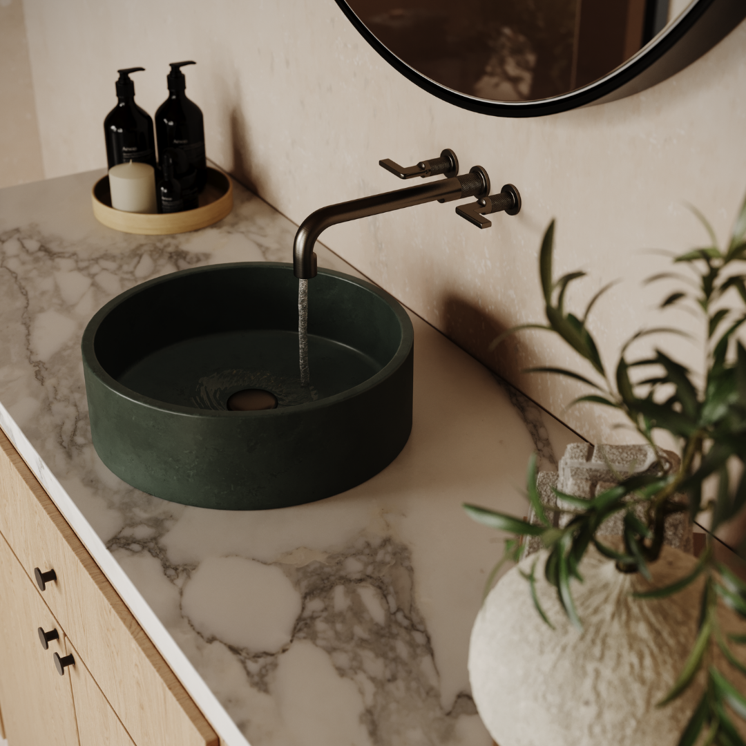 JAS Round Vessel Sink // ZEITLOS Collection