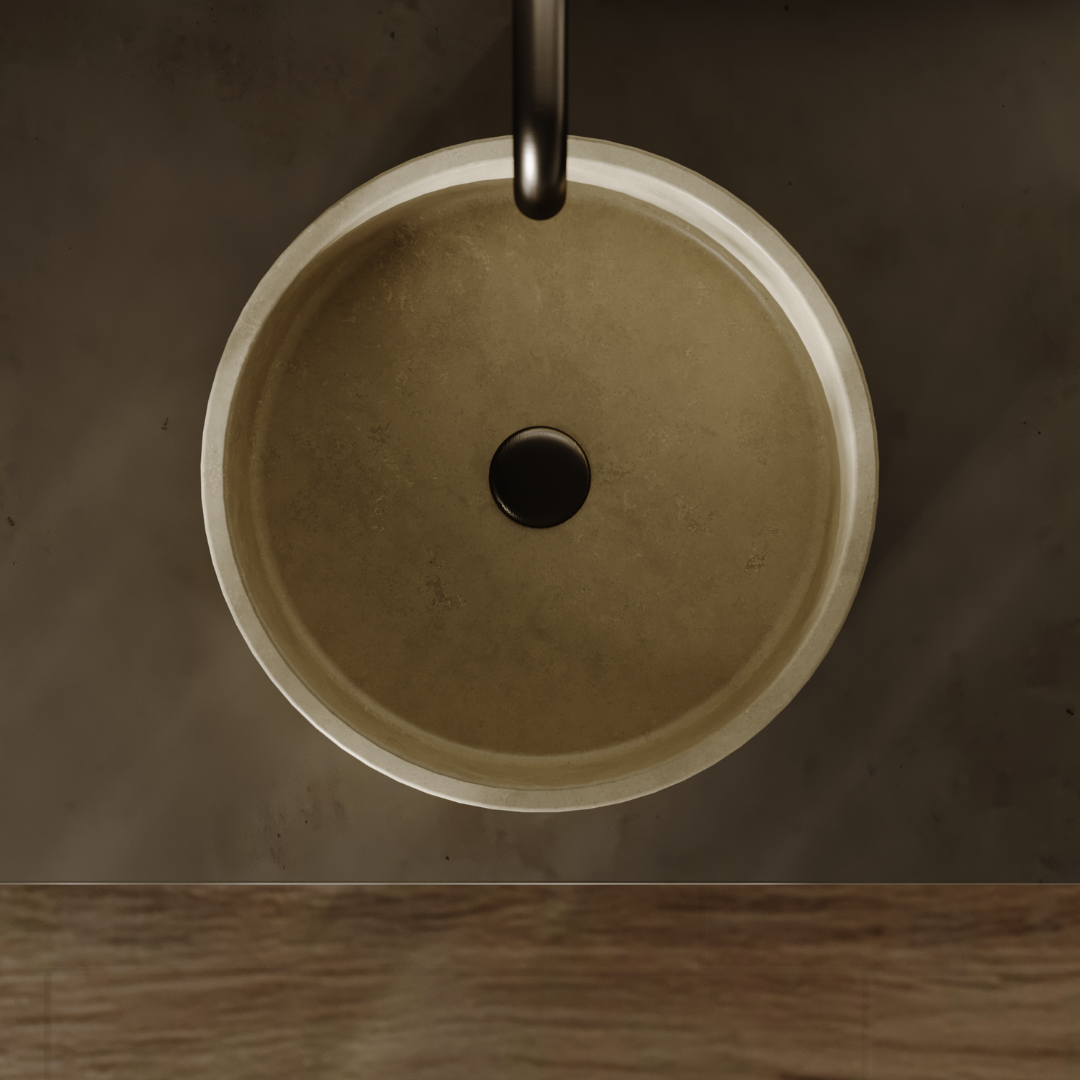 JAS Round Vessel Sink // ZEITLOS Collection