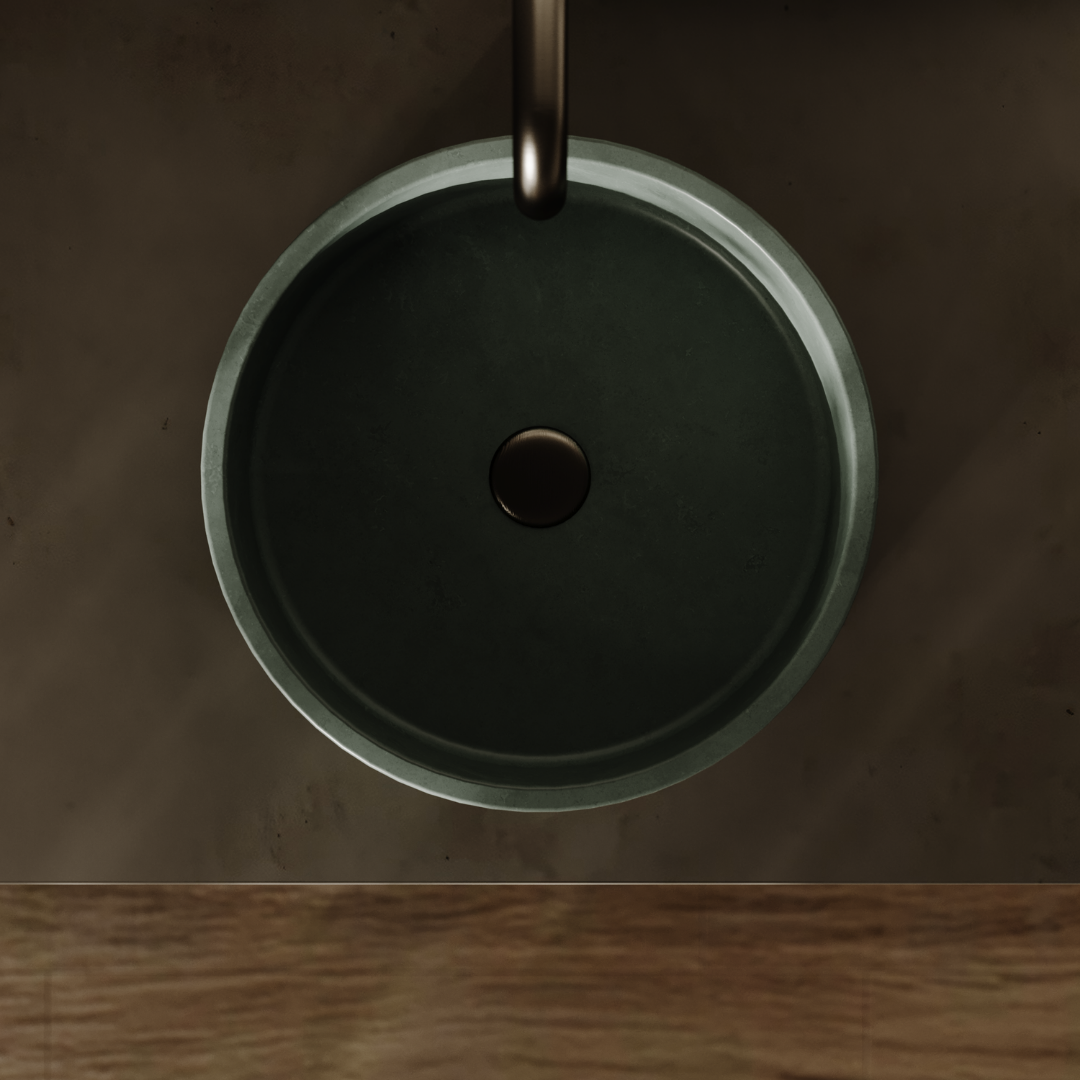JAS Round Vessel Sink // ZEITLOS Collection
