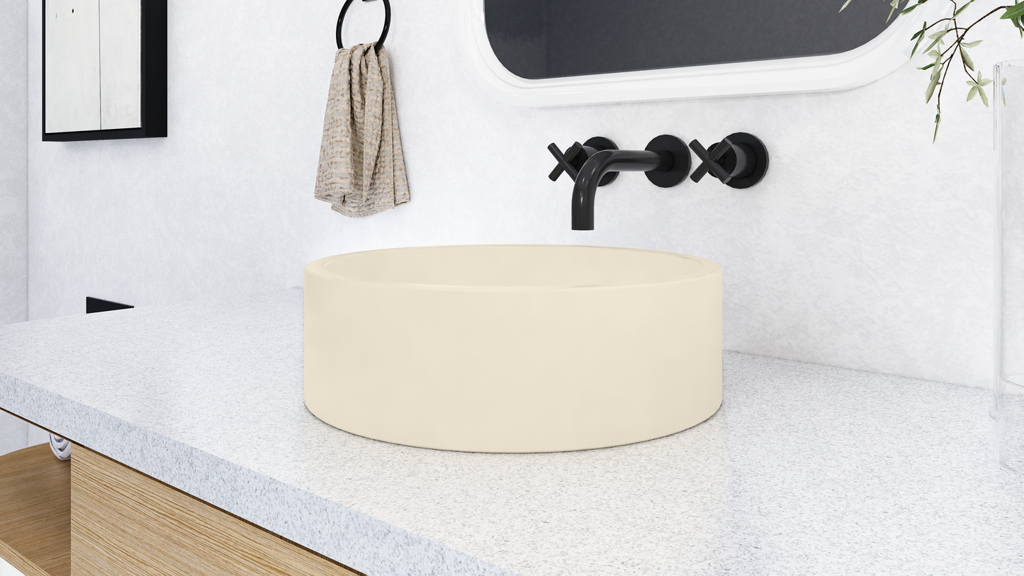 JAS Round Vessel Sink // ZEITLOS Collection