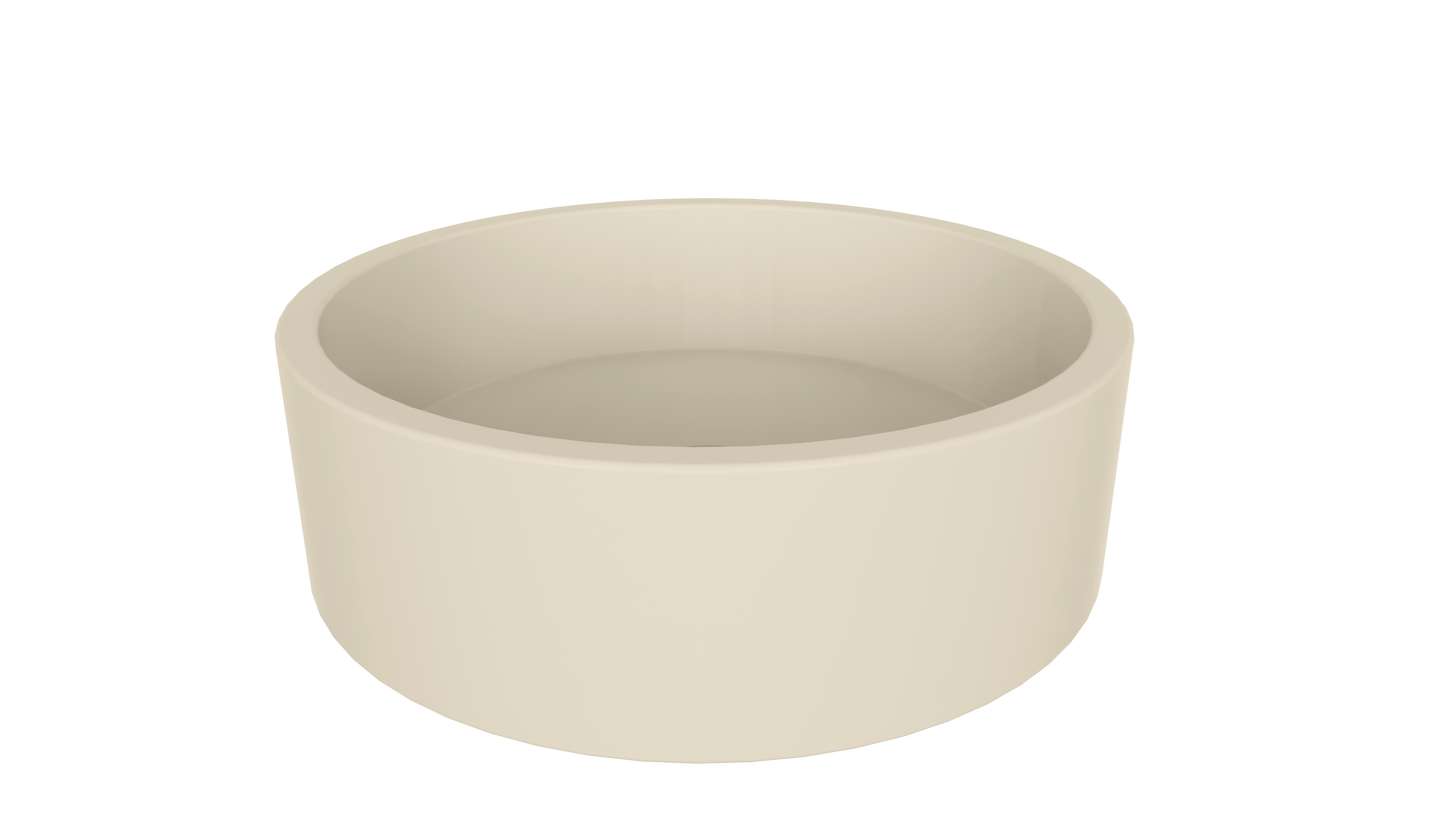 JAS Round Vessel Sink // ZEITLOS Collection