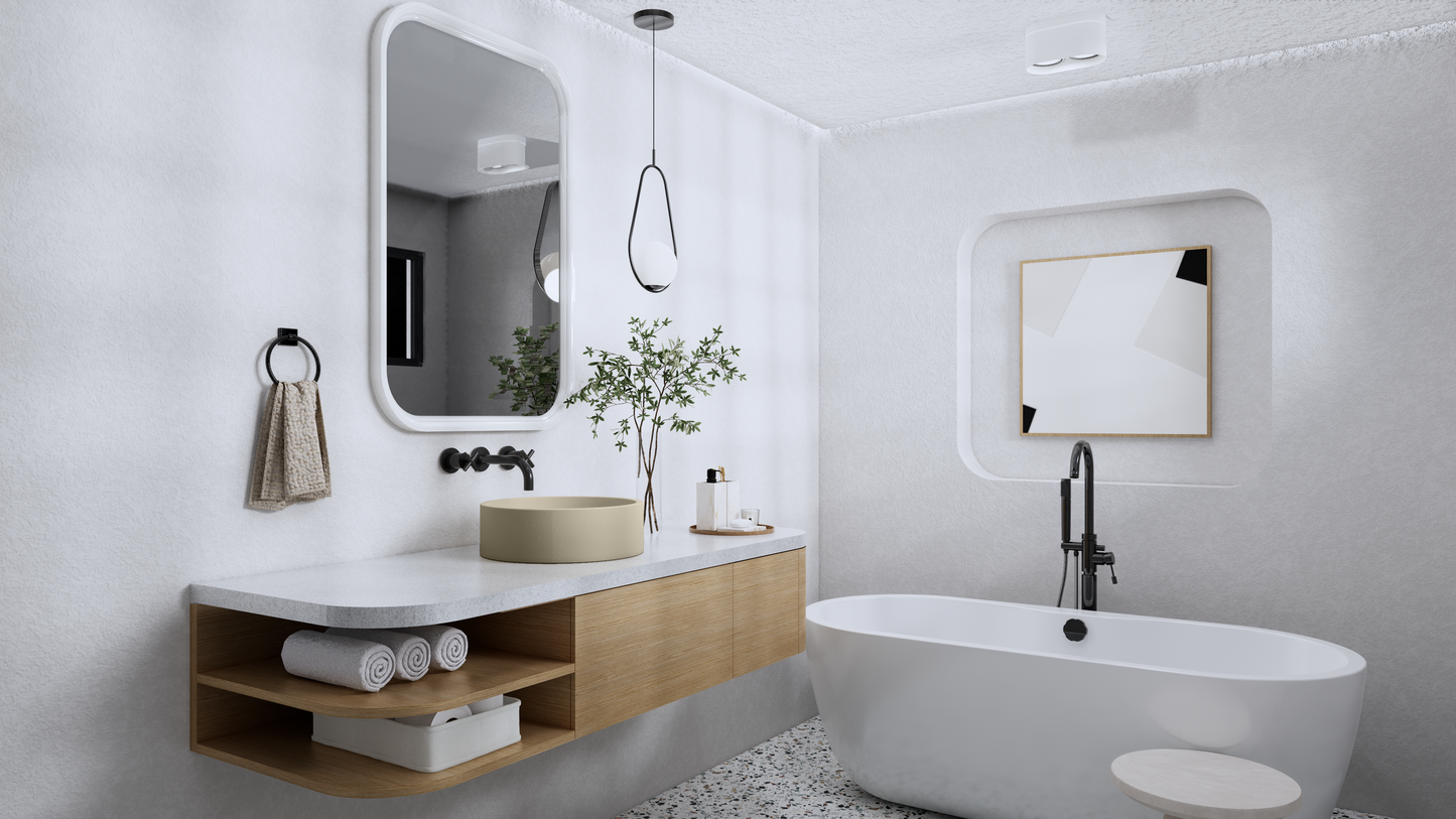 JAS Round Vessel Sink // ZEITLOS Collection