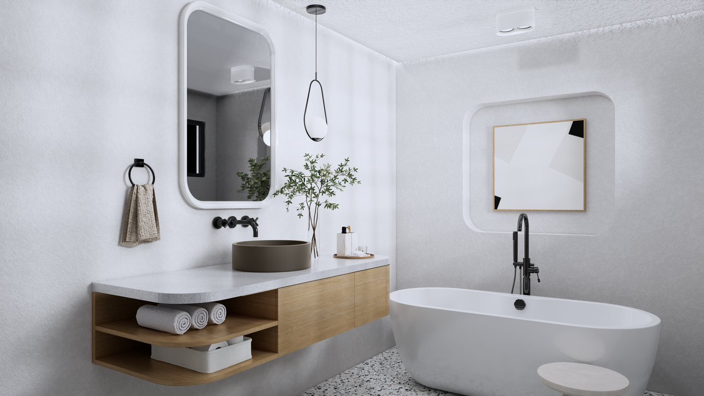 JAS Round Vessel Sink // ZEITLOS Collection