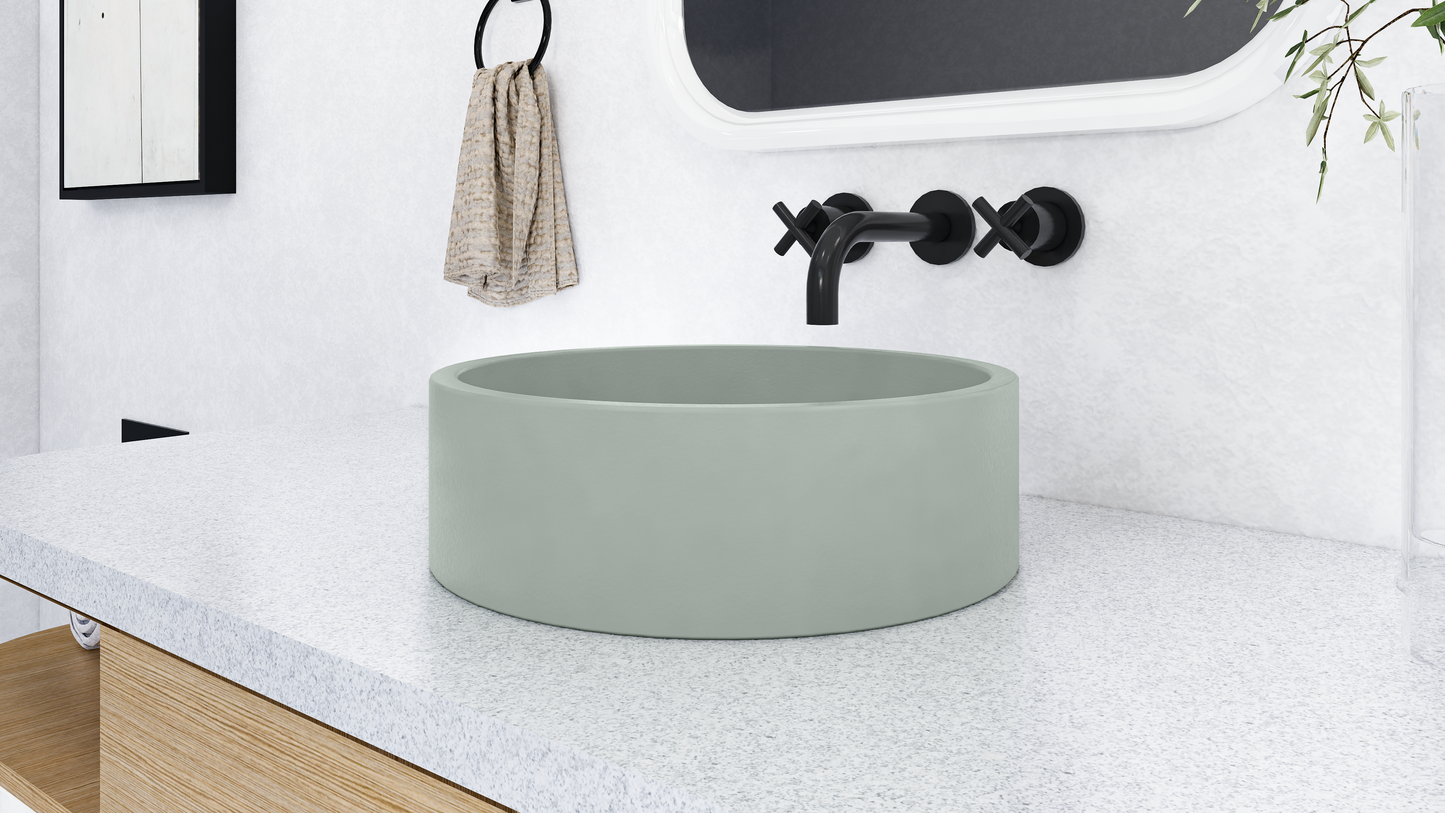 JAS Round Vessel Sink // ZEITLOS Collection