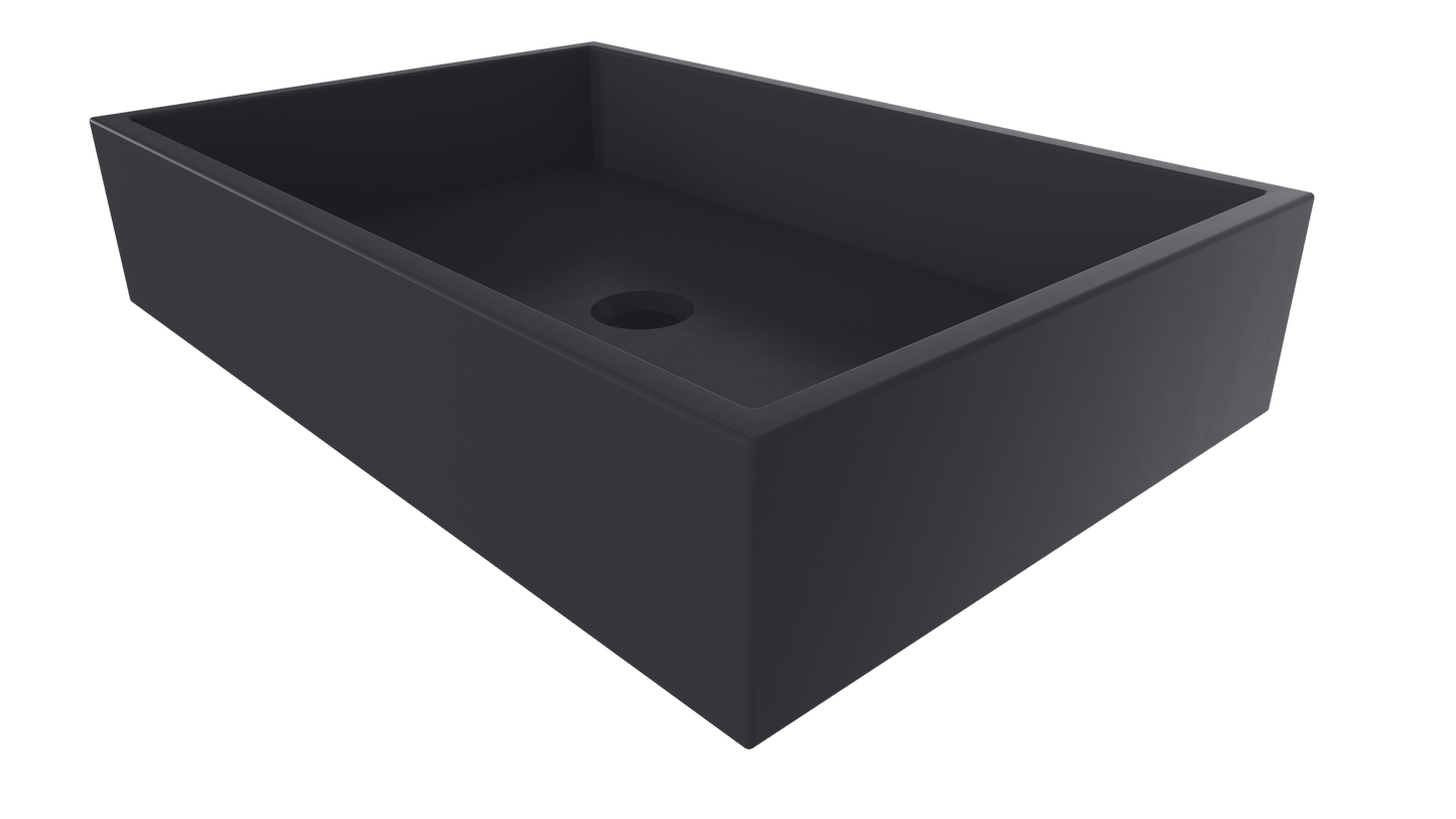 LEO Rectangle Vessel Sink // ZEITLOS Collection