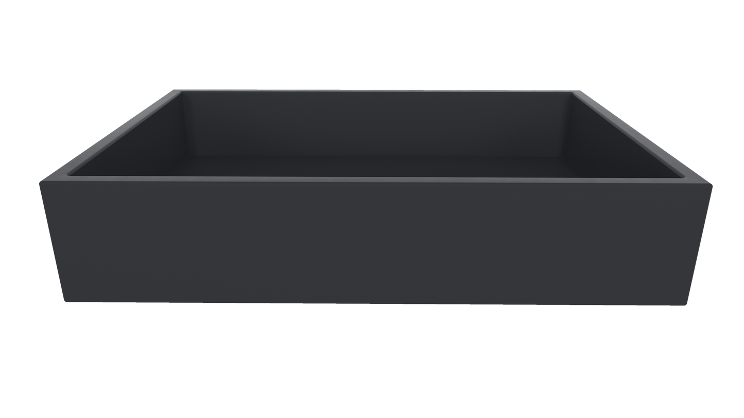 LEO Rectangle Vessel Sink // ZEITLOS Collection