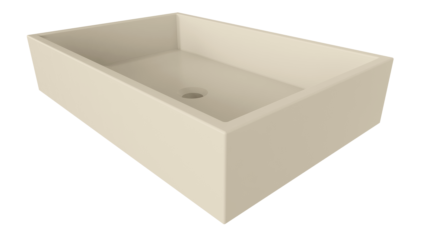 LEO Rectangle Vessel Sink // ZEITLOS Collection