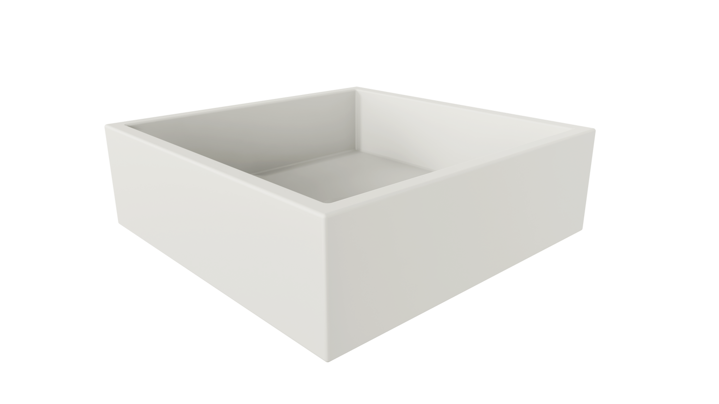 NOVA Square Vessel Sink // ZEITLOS Collection