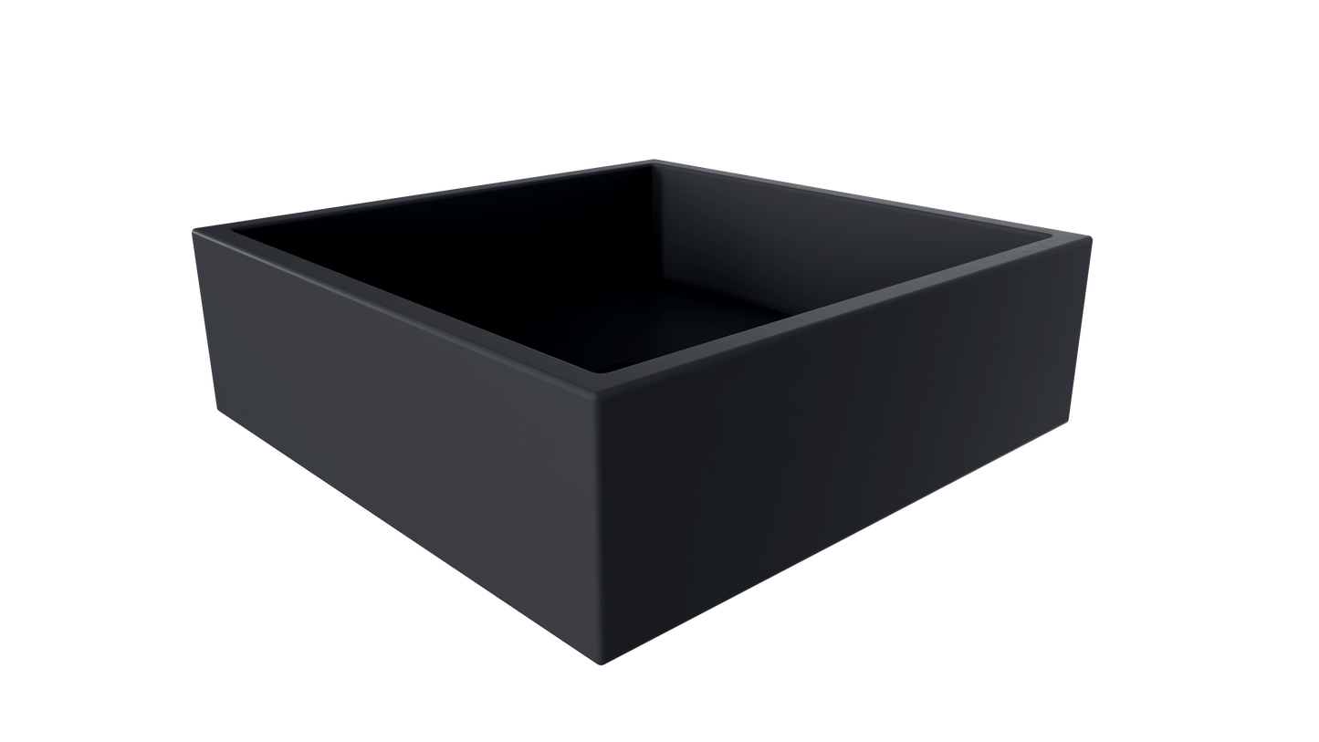 NOVA Square Vessel Sink // ZEITLOS Collection