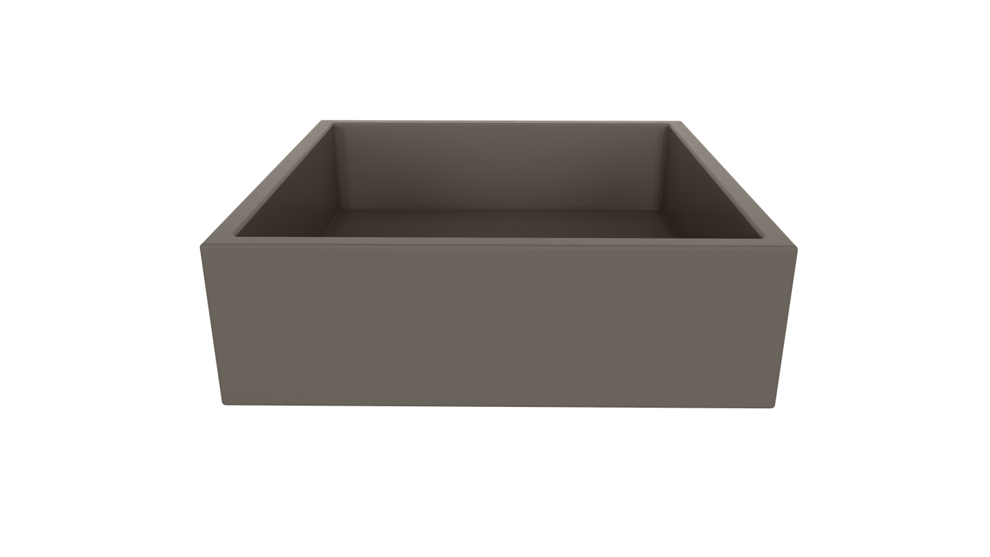 NOVA Square Vessel Sink // ZEITLOS Collection